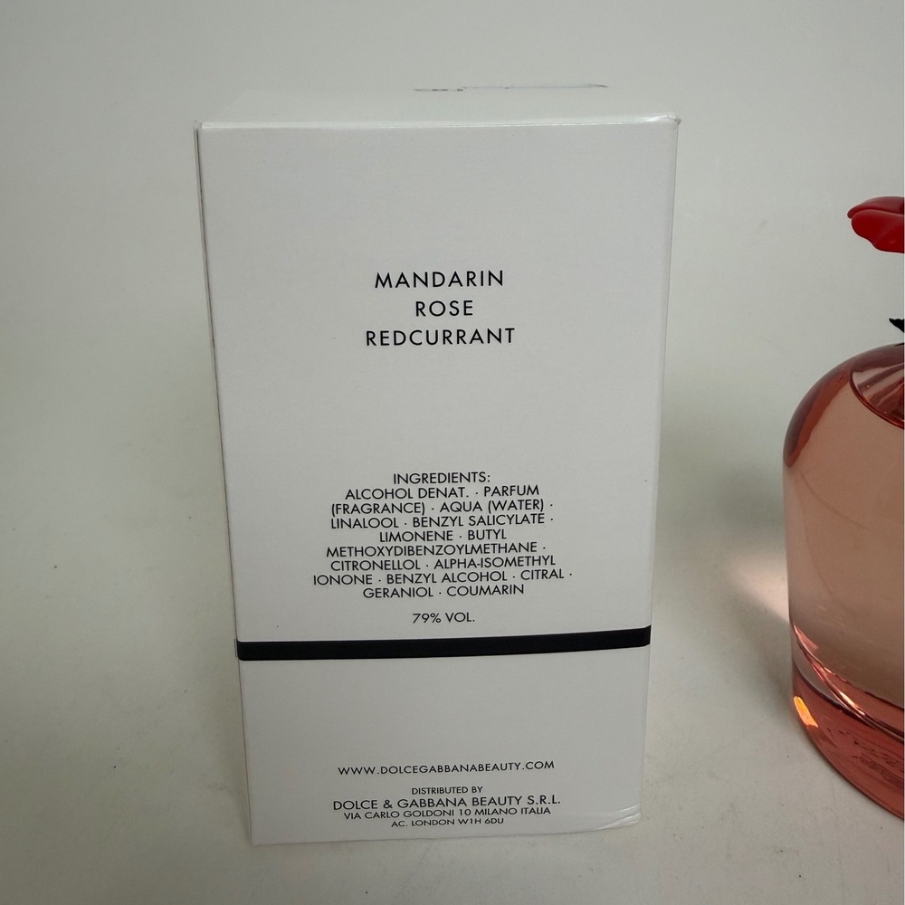 Dolce Gabbana Rose EDT Fruity Floral Women Perfume 2.5oz 75Ml Tester New - Picture 5 of 7
